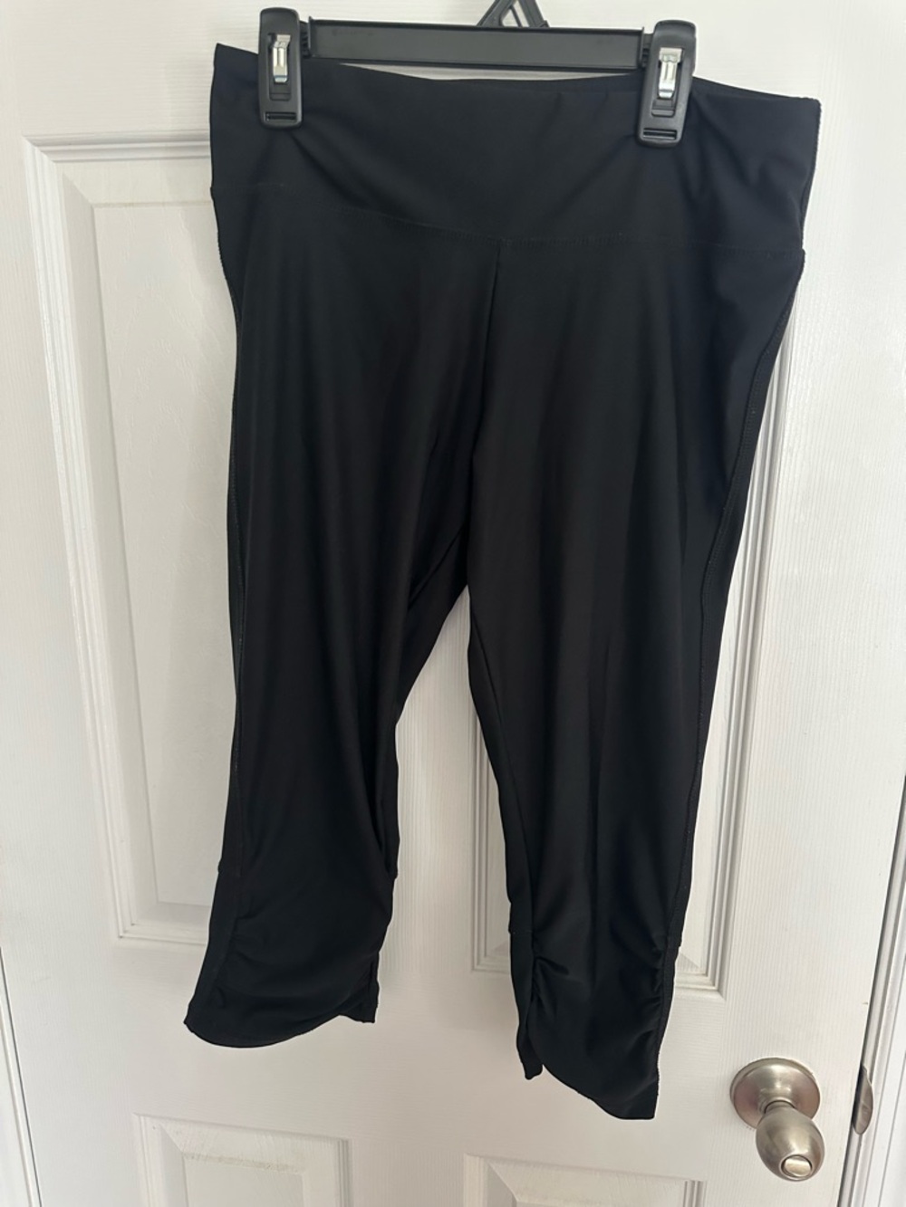 Marika Tek Women’s Size Large Black Crop Leggings Pants